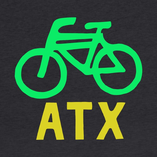 Green Bike ATX (Austin) by lovingrobot